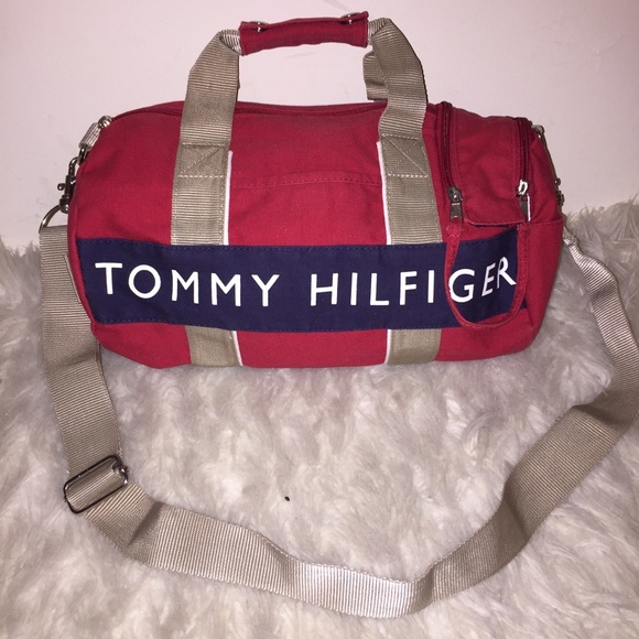 Tommy Hilfiger Handbags - Vintage 90s Tommy Hilfiger Small Duffle Bag